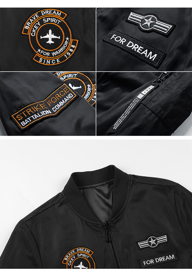 Flight Bomber Jacket Detail 5
