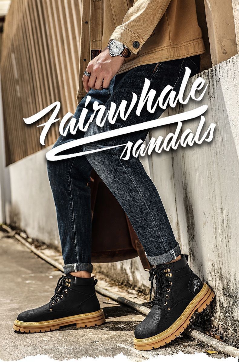 2025 Winter High-Top Martin Boots for Men