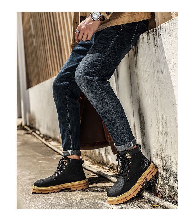 2025 Winter High-Top Martin Boots for Men