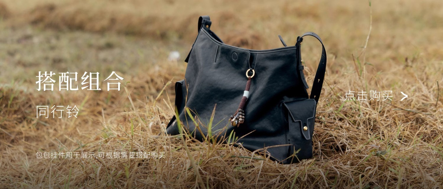 Songmont Vintage Hobo Shoulder Bag in Soft Full-Grain Leather