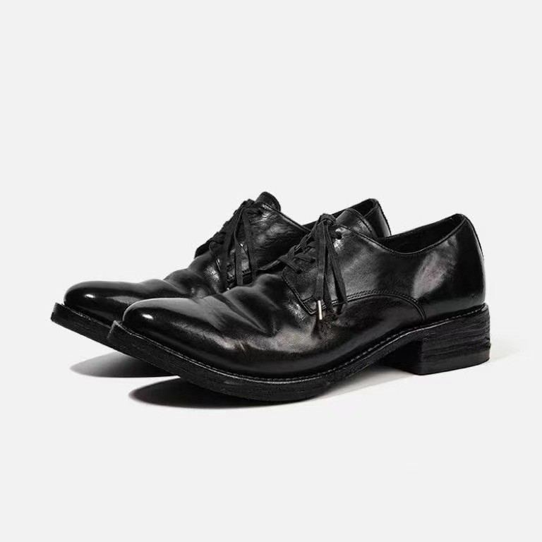 Men’s Genuine Leather Height Increasing Derby Shoes