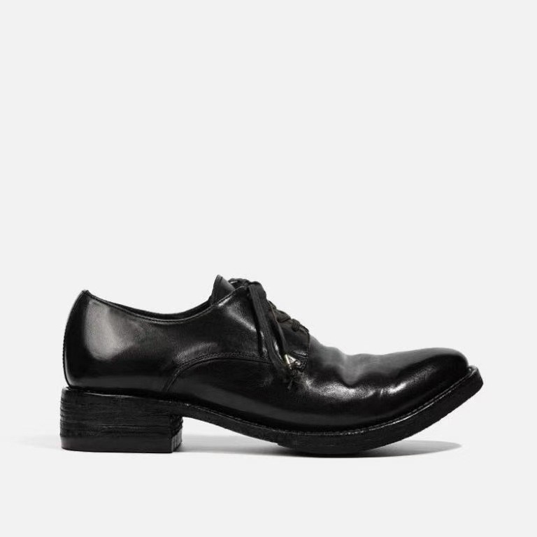 Men’s Genuine Leather Height Increasing Derby Shoes