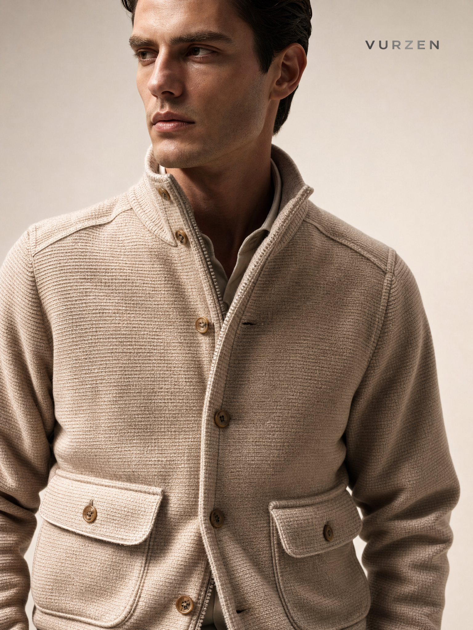 2026 Korean Style Knit Windproof Men