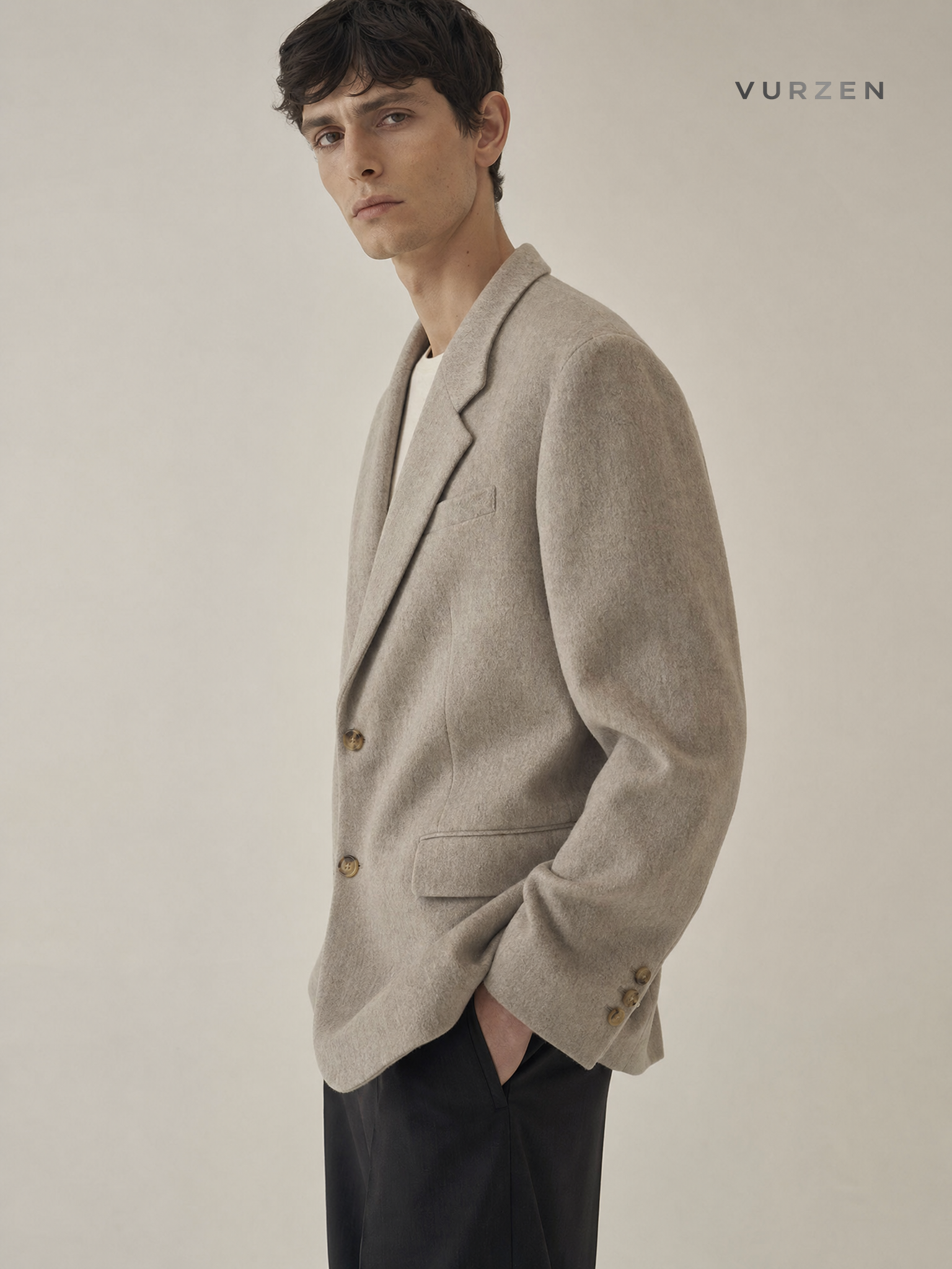 FACA*E Wool Double-Breasted Women