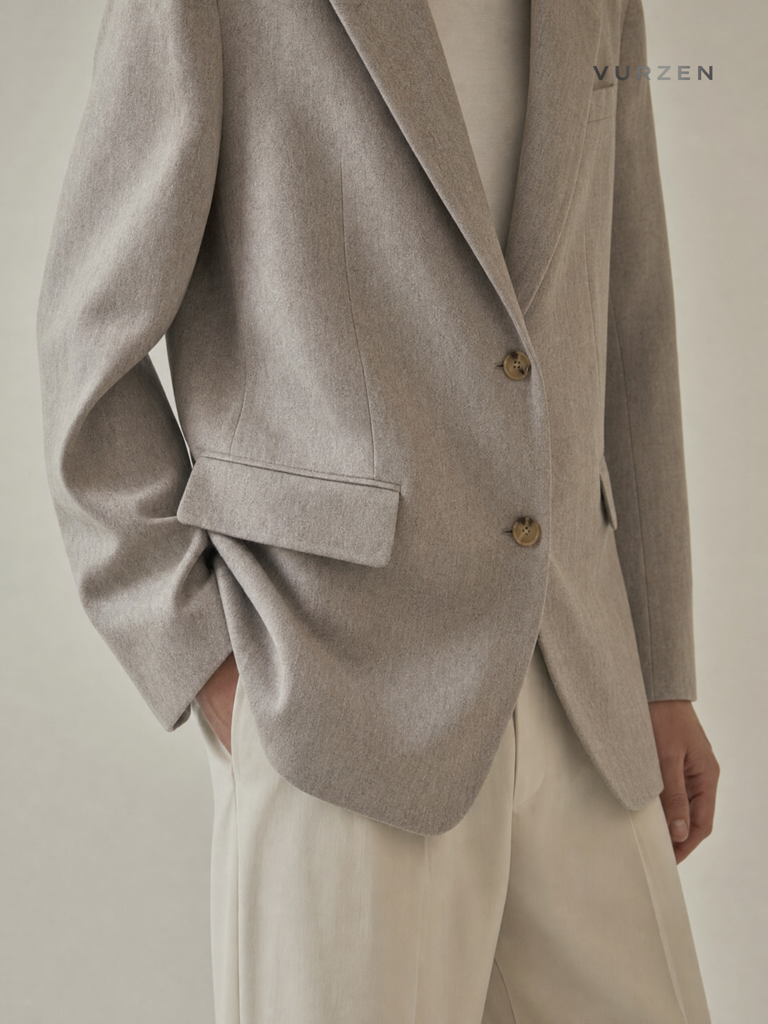 FACA*E Wool Double-Breasted Women