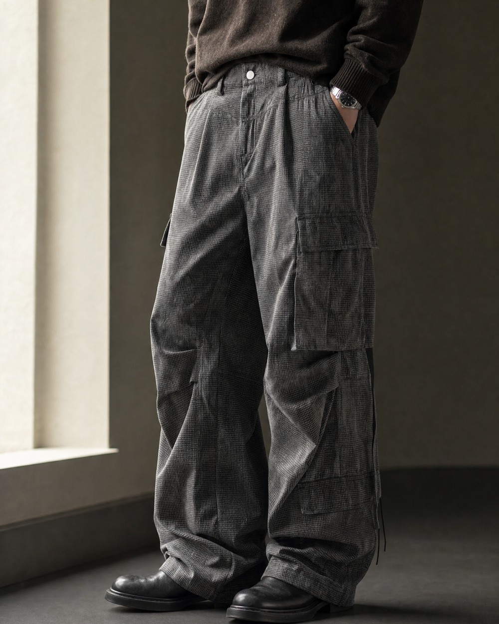 828416907771 pants dark cargo lookbook 01