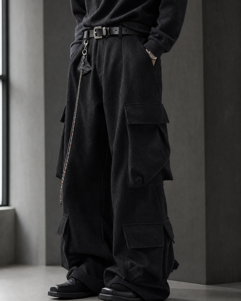 850011884364 pants dark cargo lookbook 01