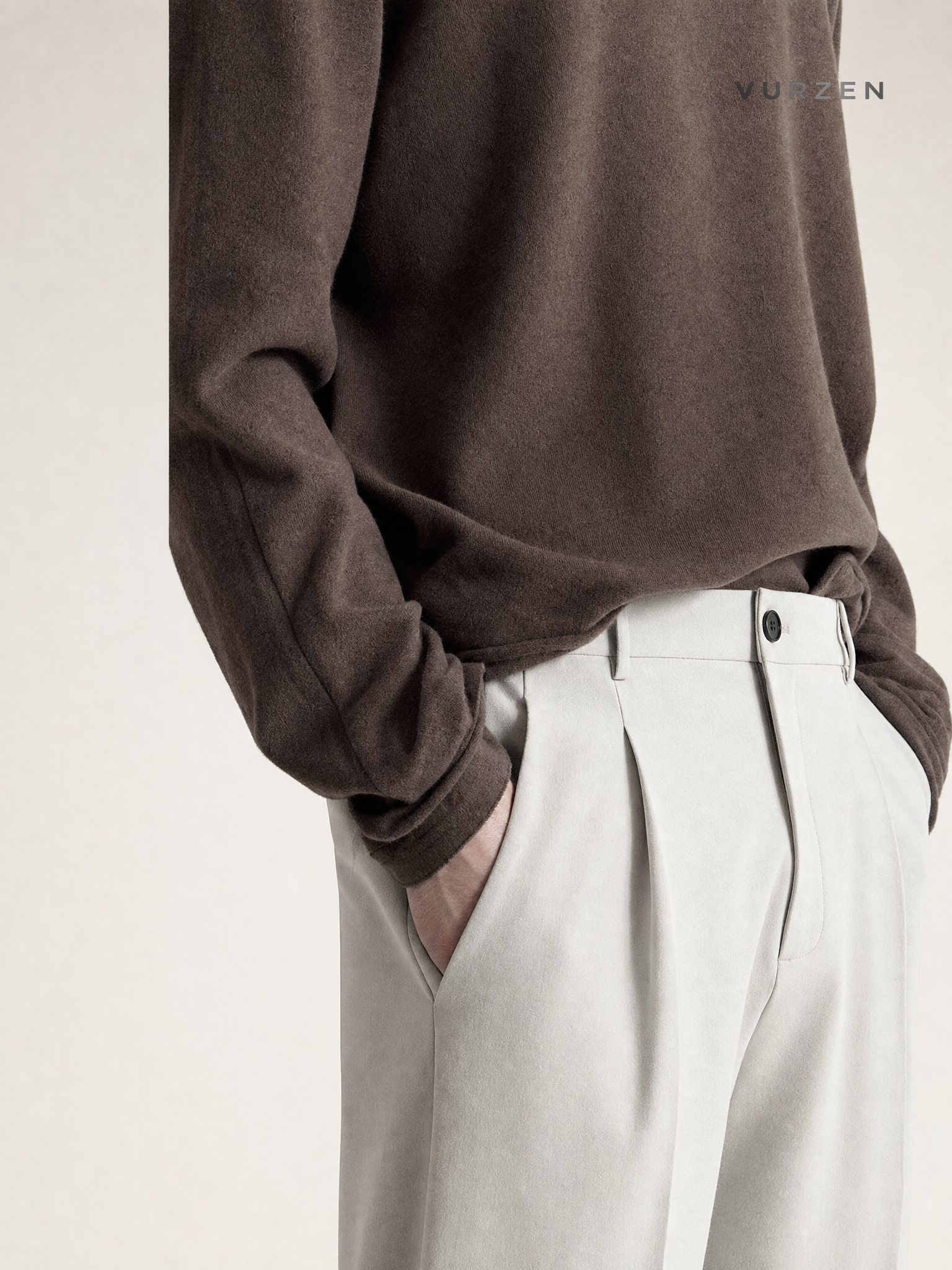 Classic Unisex Long Sleeve Polyester T-Shirt detail