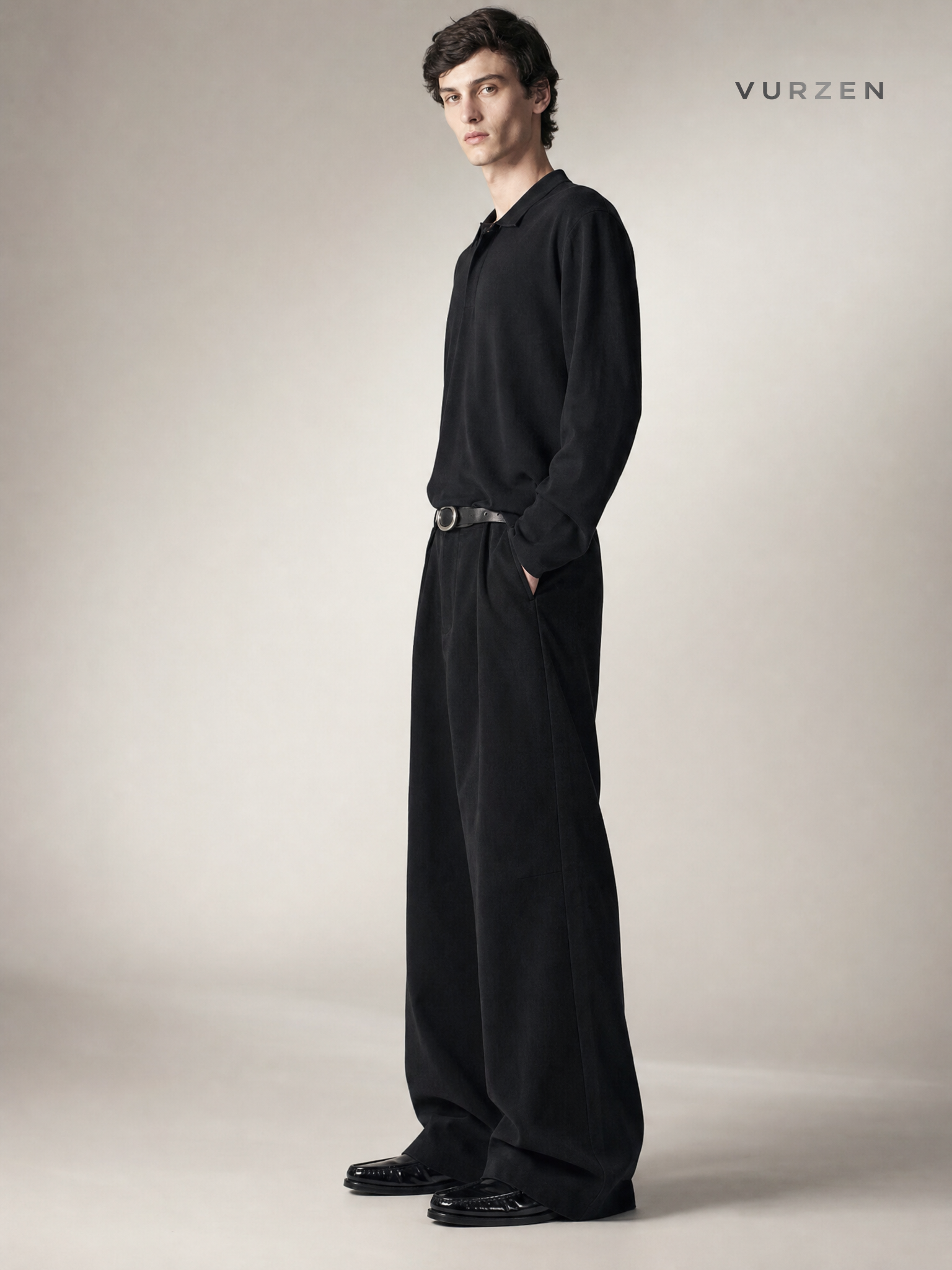 2025 Cleanfit Wide-Leg Casual Suit Pants detail