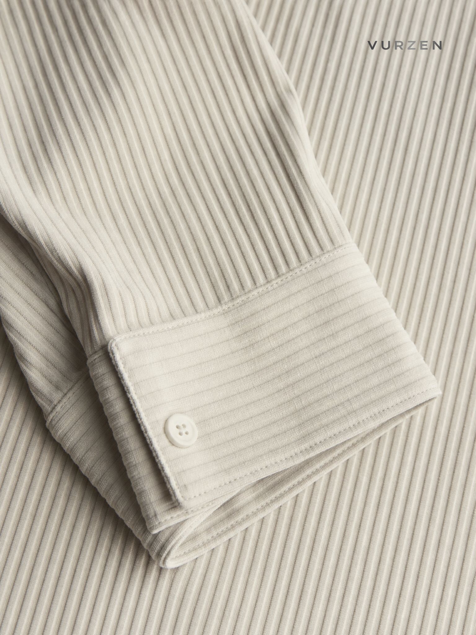 Premium Textured Long-Sleeve Casual Shirt for Men detail