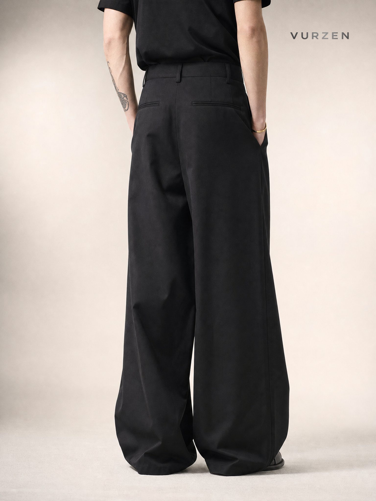 Men's Premium Wrinkle-Design Casual Straight Pants Men