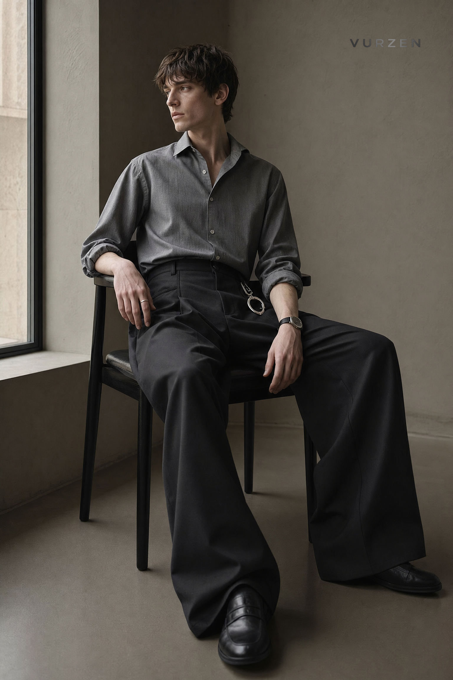 904025415383 pants clean drape lookbook 02 904025415383 pants clean drape lookbook 02