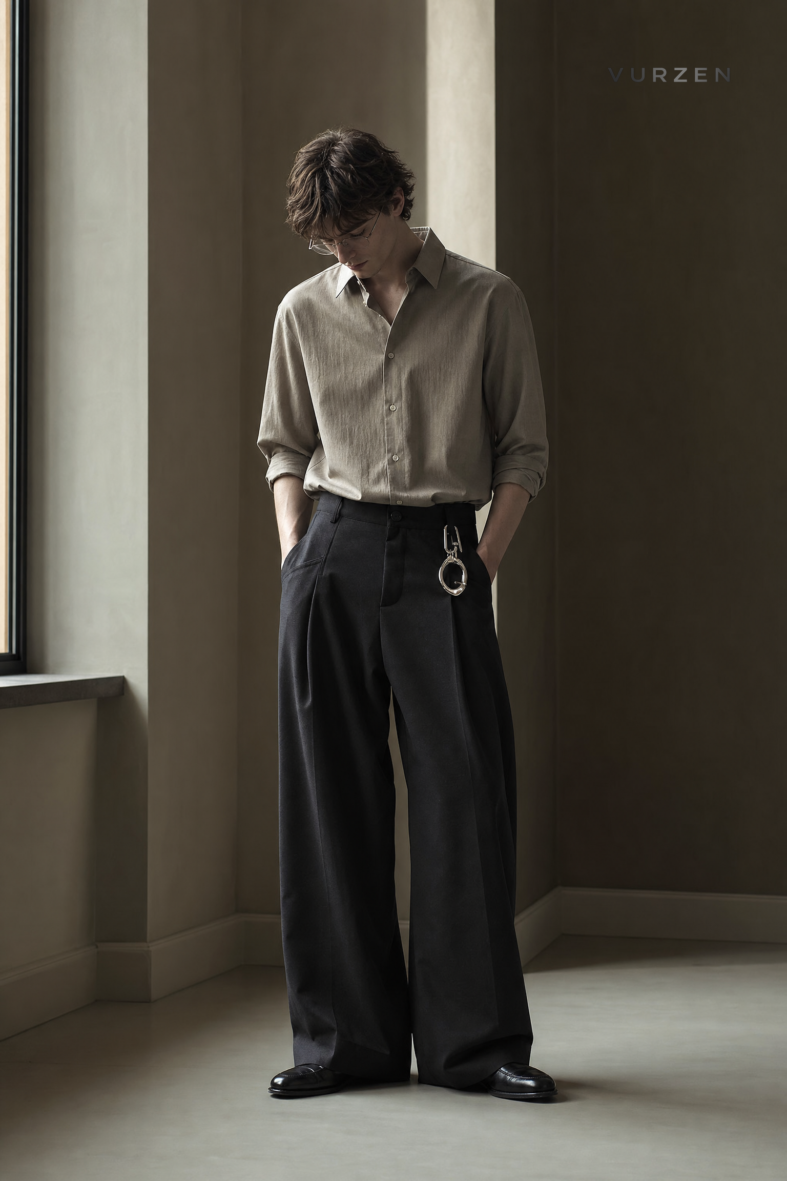 904025415383 pants clean drape lookbook 03 904025415383 pants clean drape lookbook 03