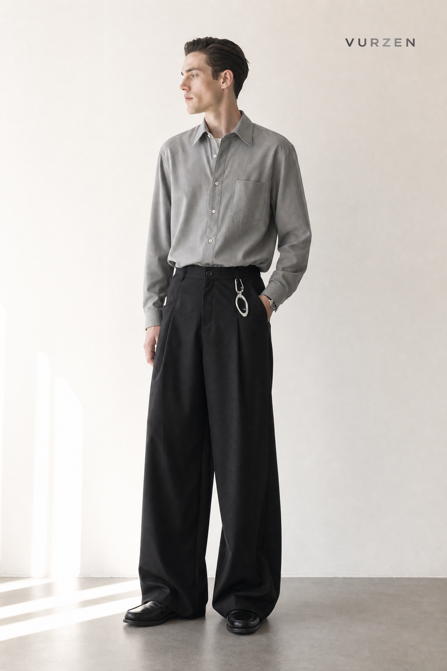 904025415383 pants clean drape lookbook 04 904025415383 pants clean drape lookbook 04