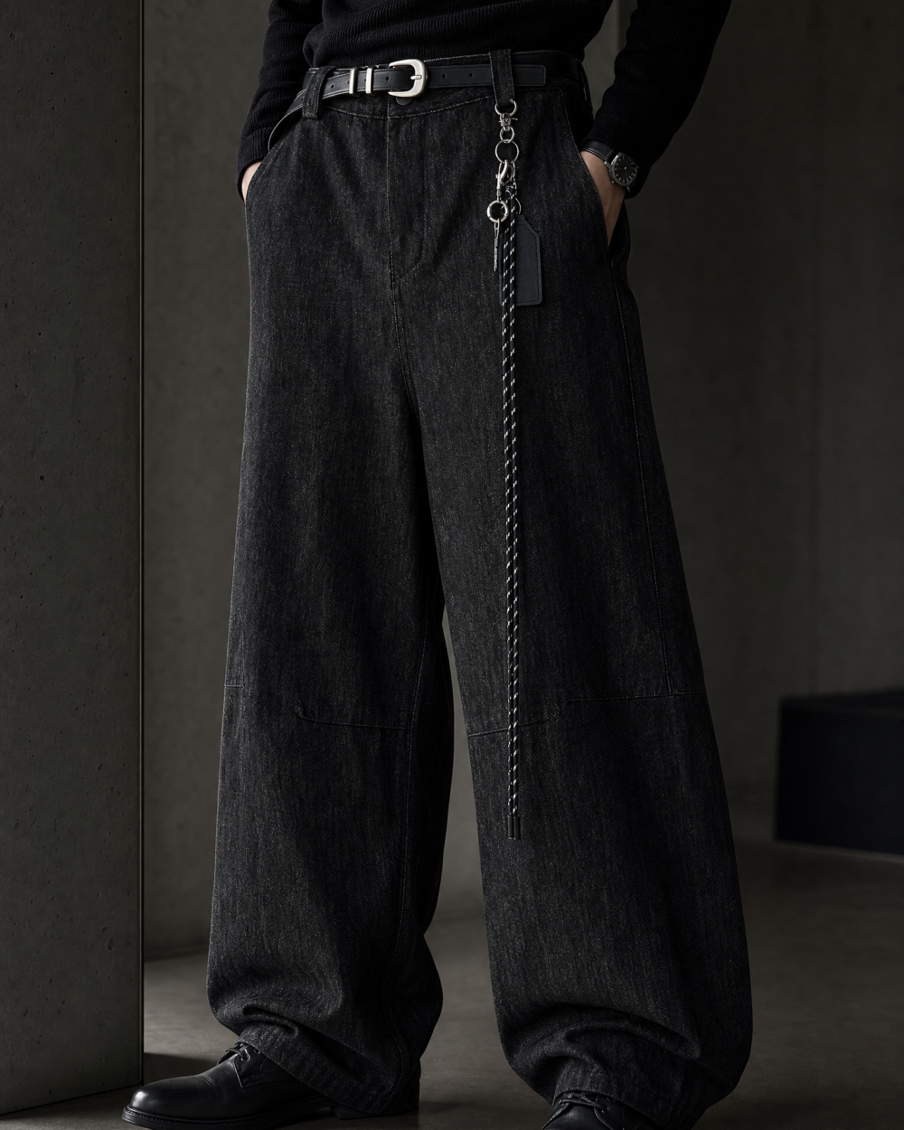 919738714374 pants dark cargo lookbook 01