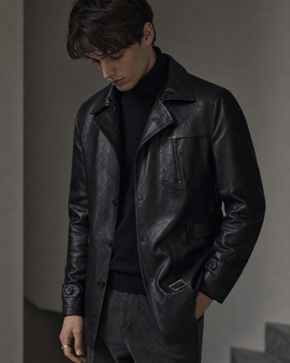 953023862362 top dark minimal jacket dark lookbook 05