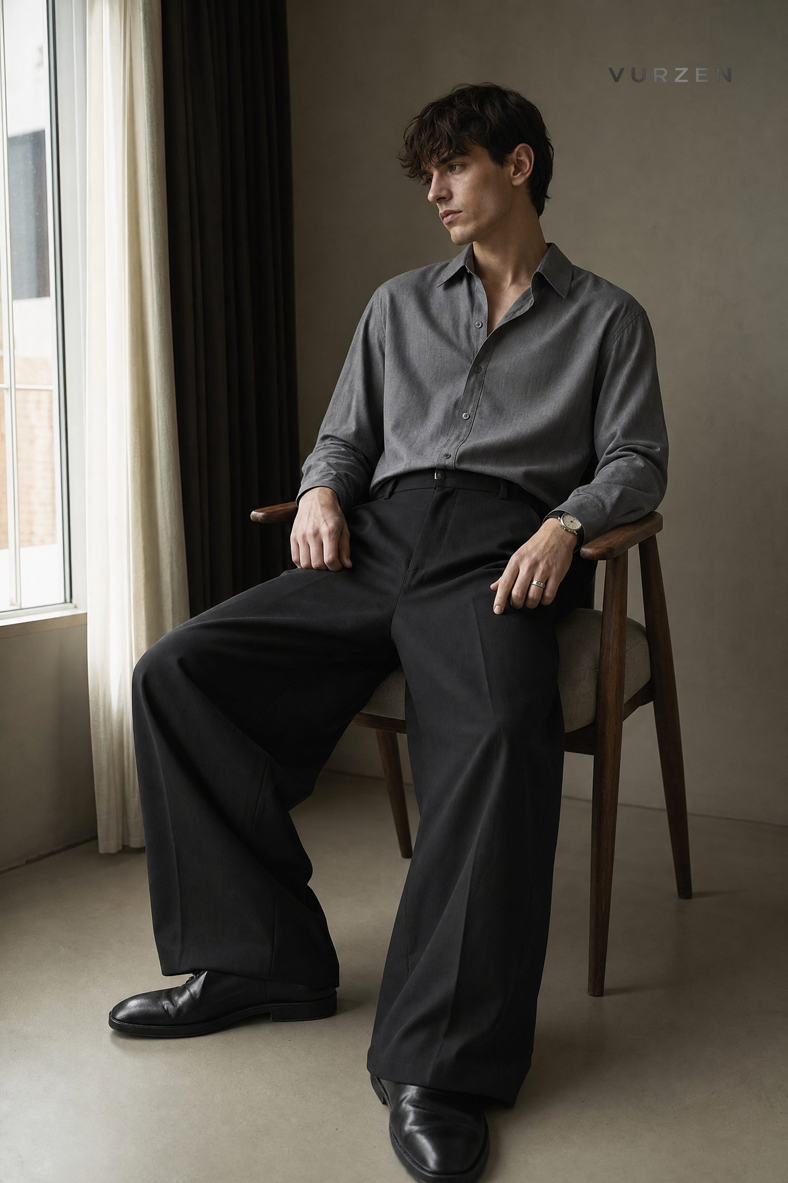 955642331105 pants clean drape lookbook 02 955642331105 pants clean drape lookbook 02