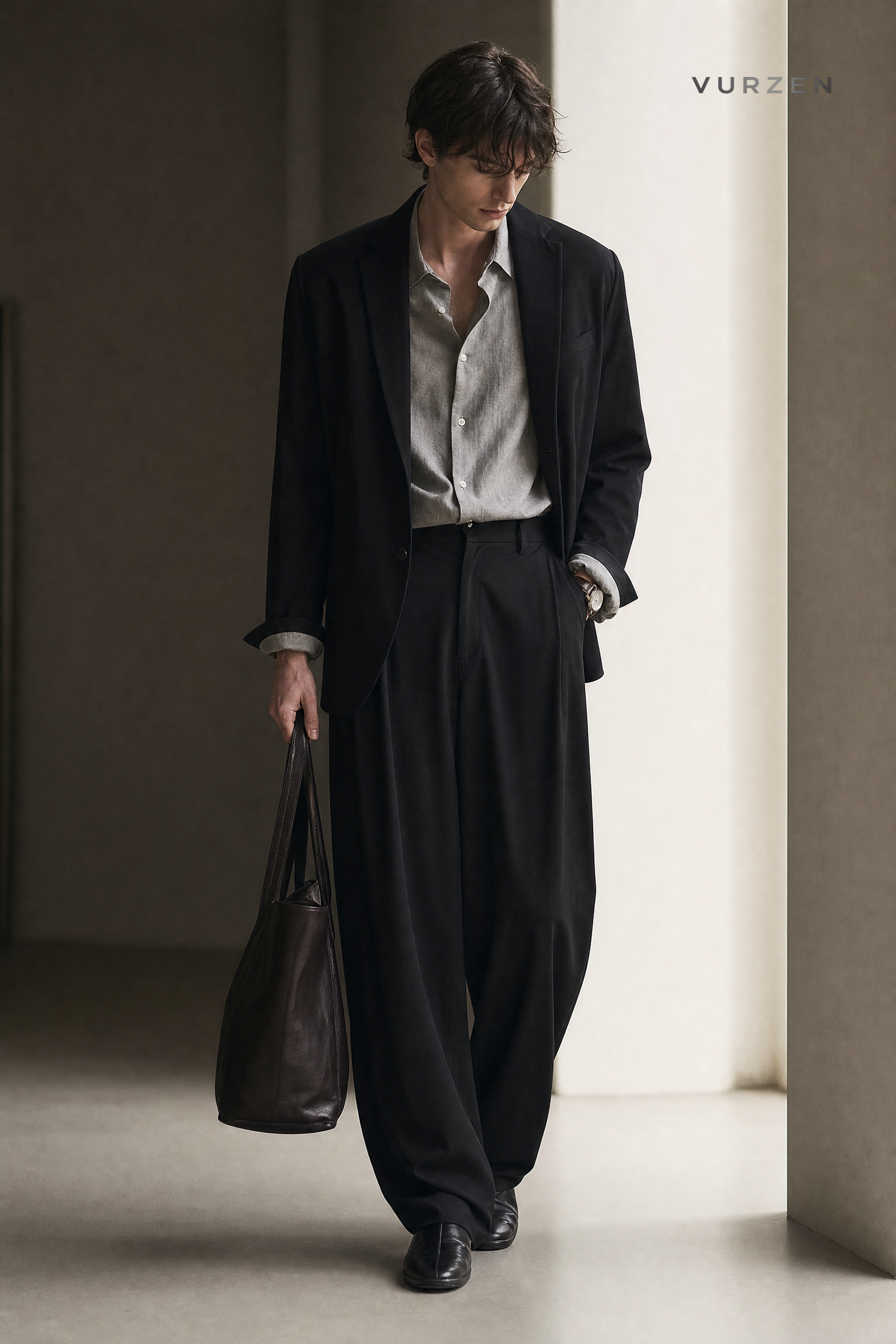 955642331105 pants clean drape lookbook 03 955642331105 pants clean drape lookbook 03