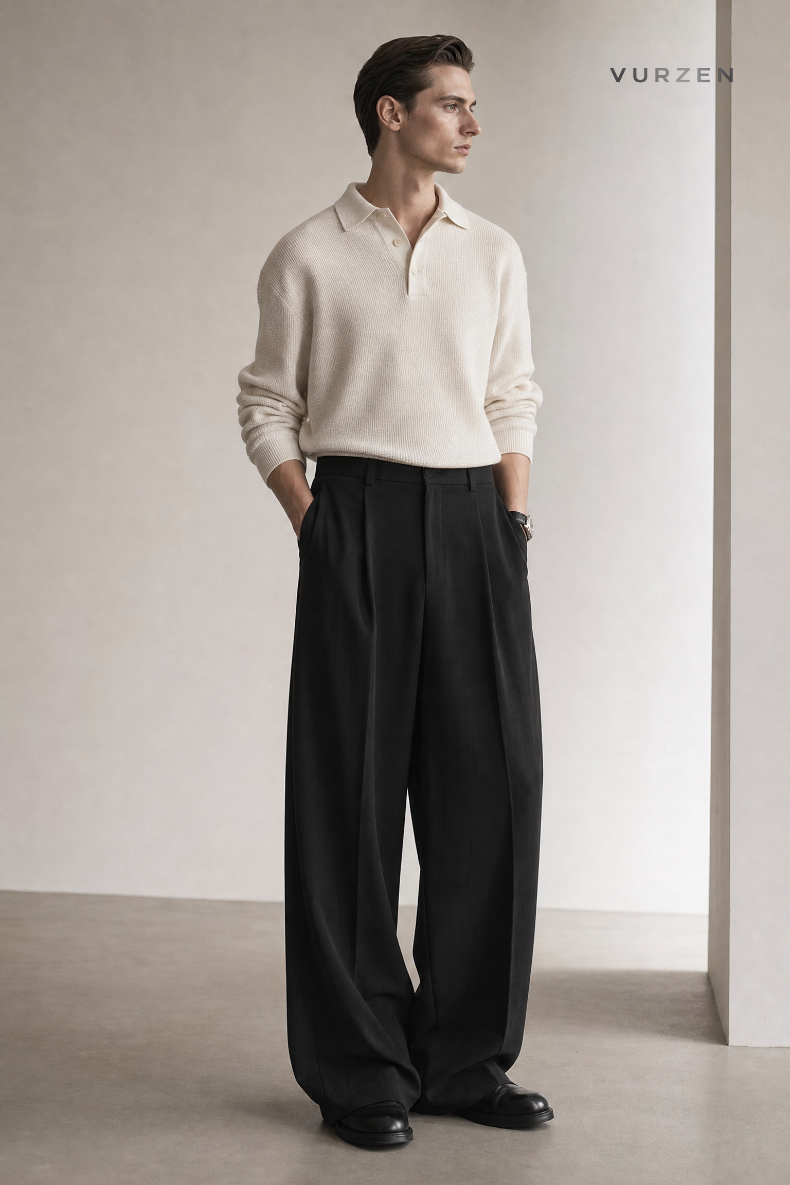 955642331105 pants clean drape lookbook 04 955642331105 pants clean drape lookbook 04