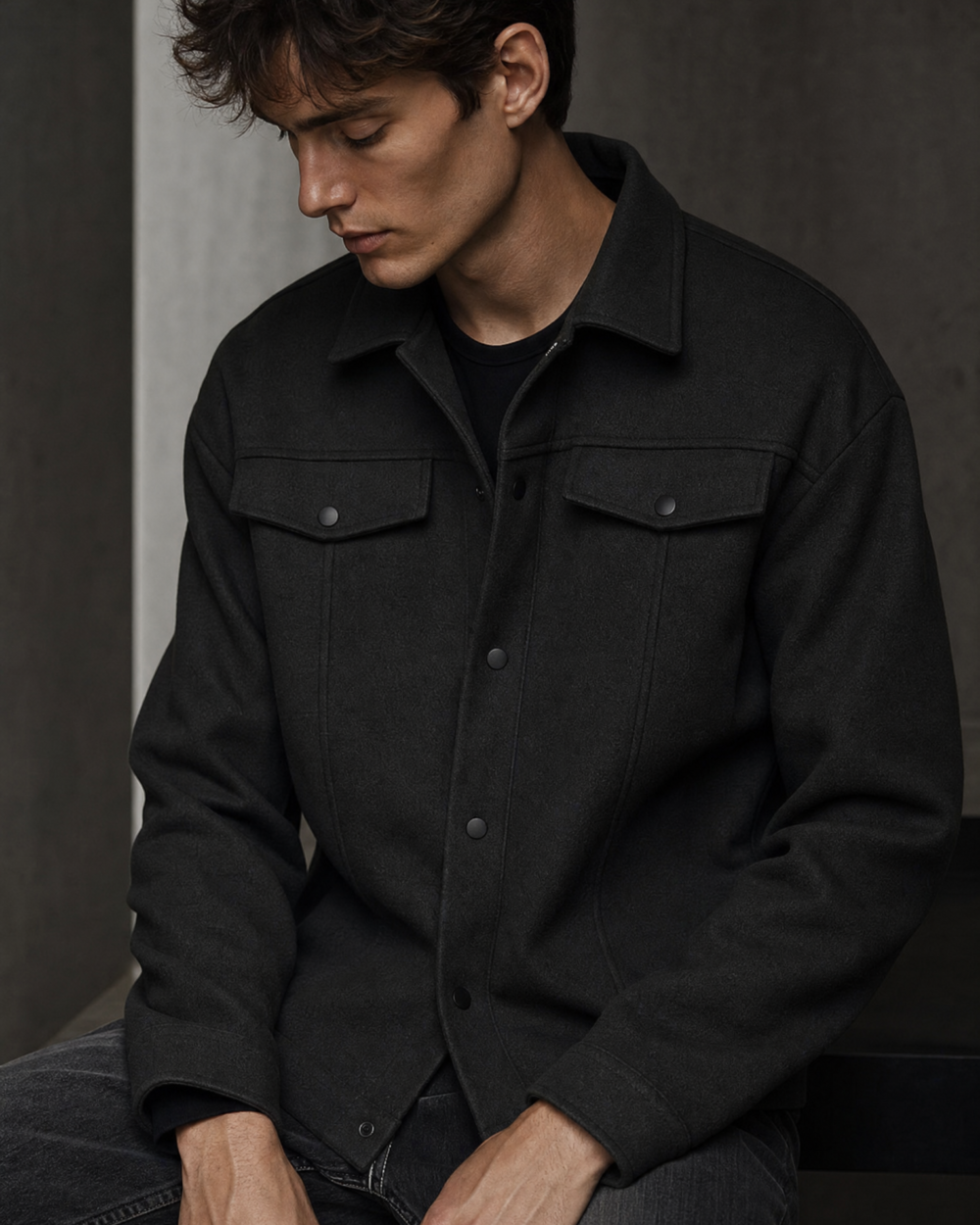 956928272011 top dark minimal jacket dark lookbook 05
