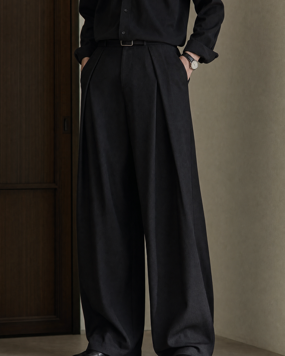 960108985135 pants clean drape lookbook 01