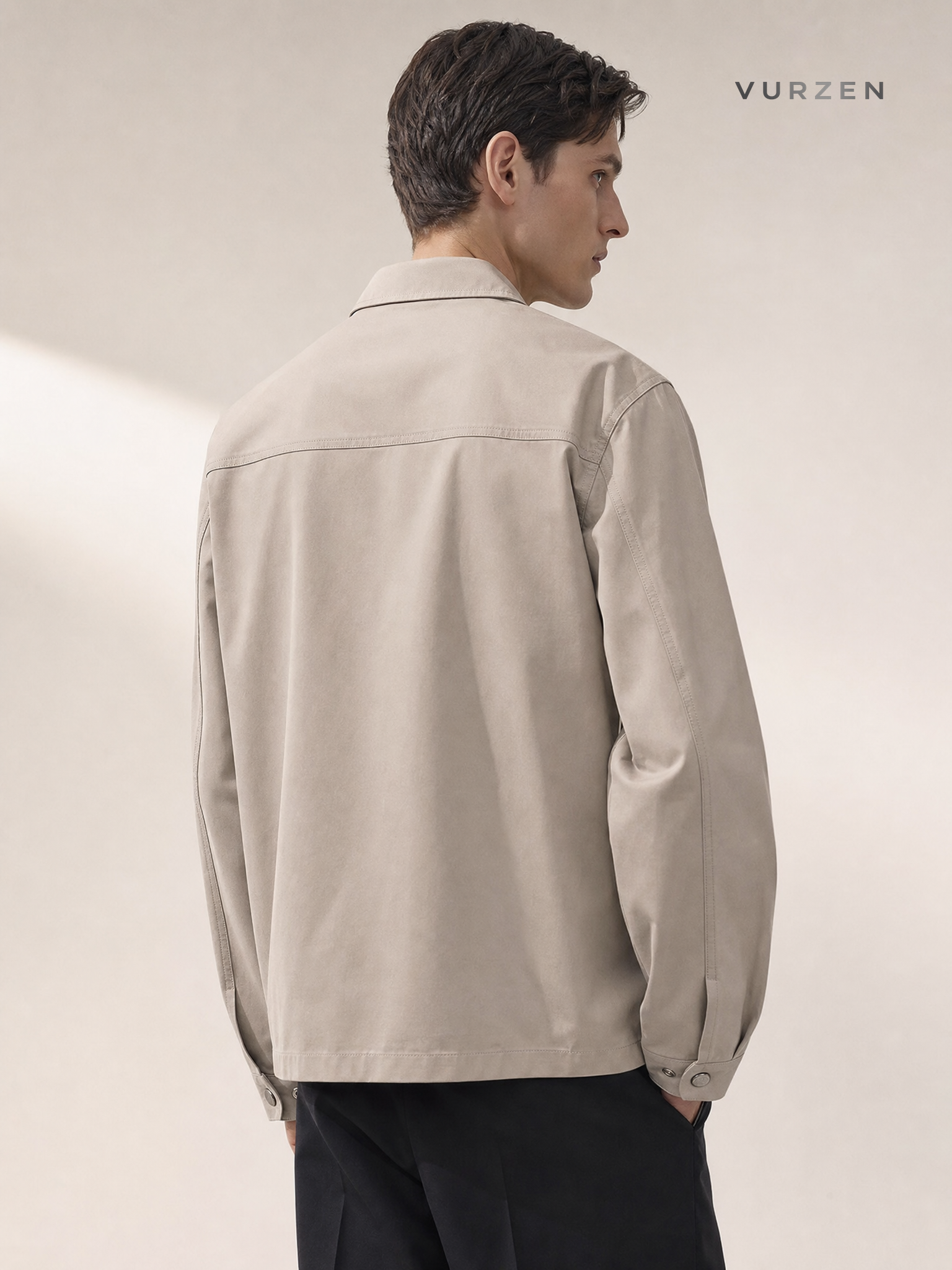 SOLOTEX+TEFLON Men’s Durable Vintage Work Jacket detail
