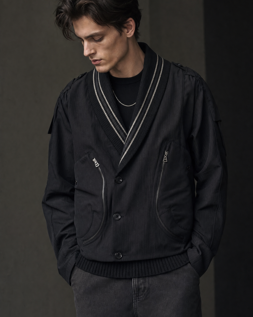 970963641754 top dark minimal jacket dark lookbook 05