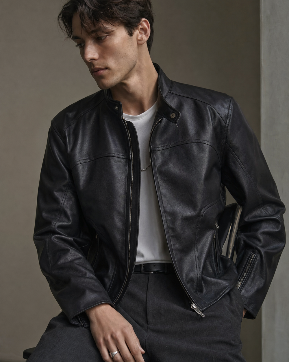 971809387940 top dark minimal jacket dark lookbook 05