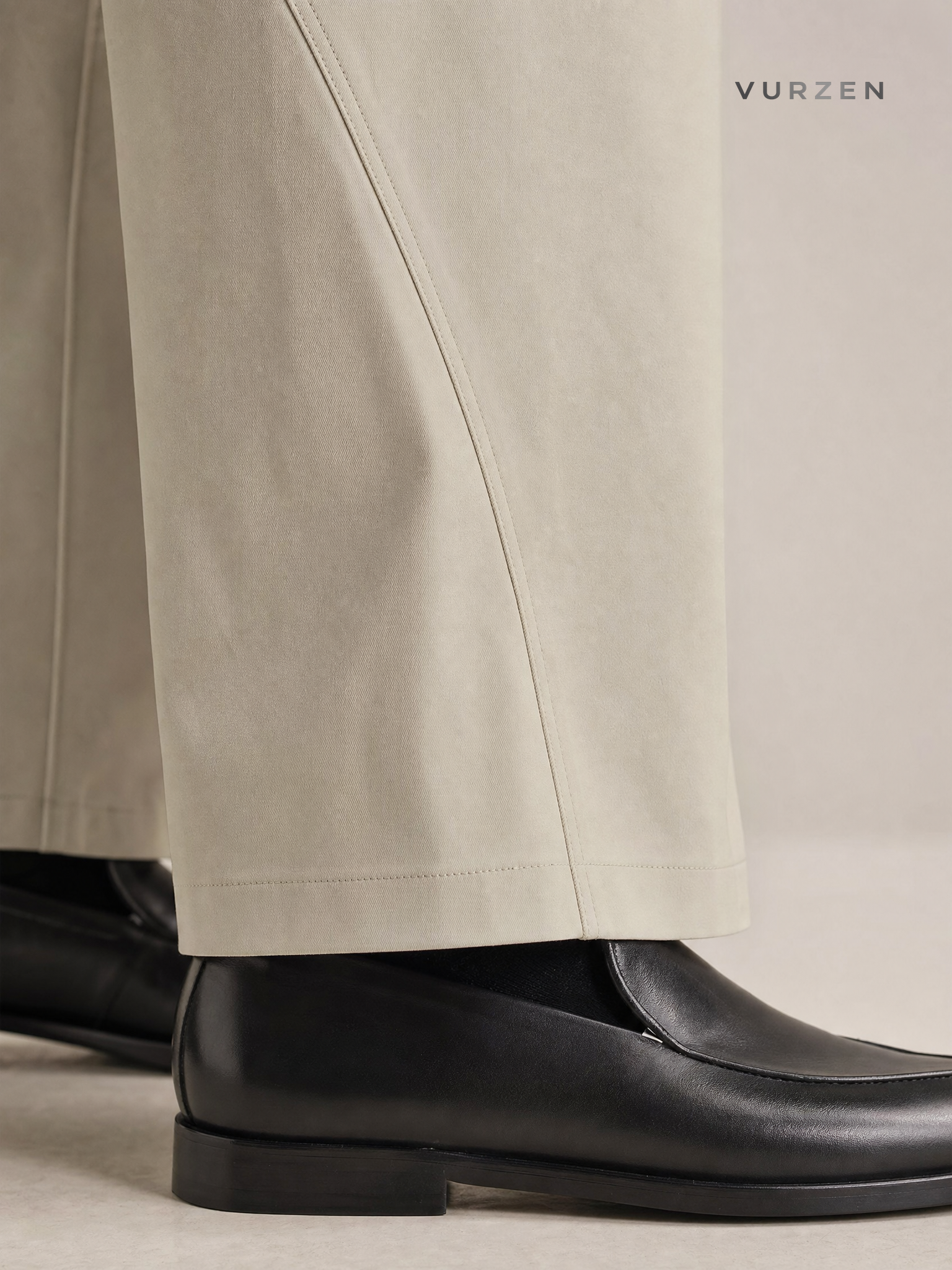 11KN Vintage Cotton Workwear Straight-Leg Pants detail