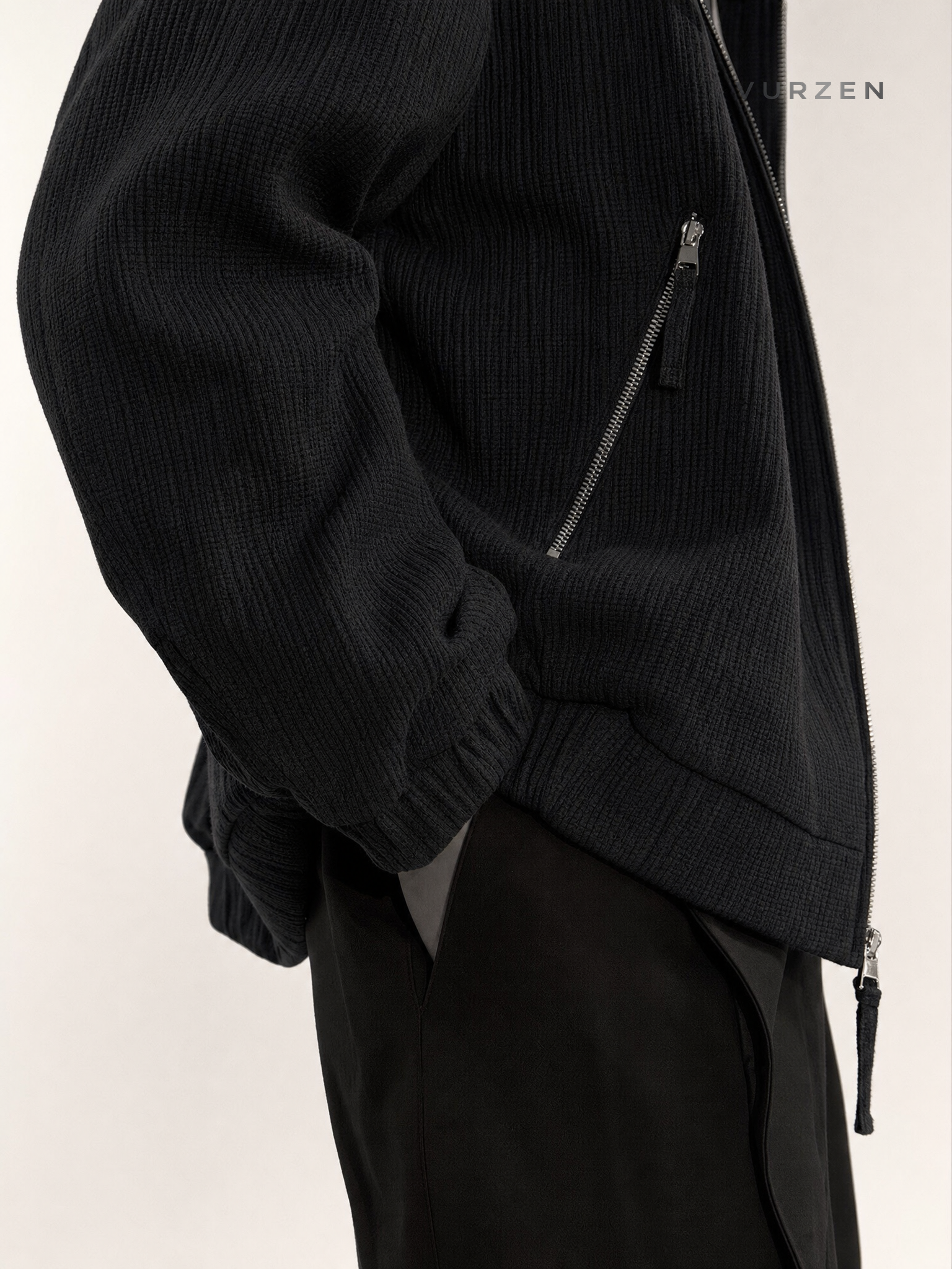 2025 Vintage Corduroy Hooded Jacket for Men detail