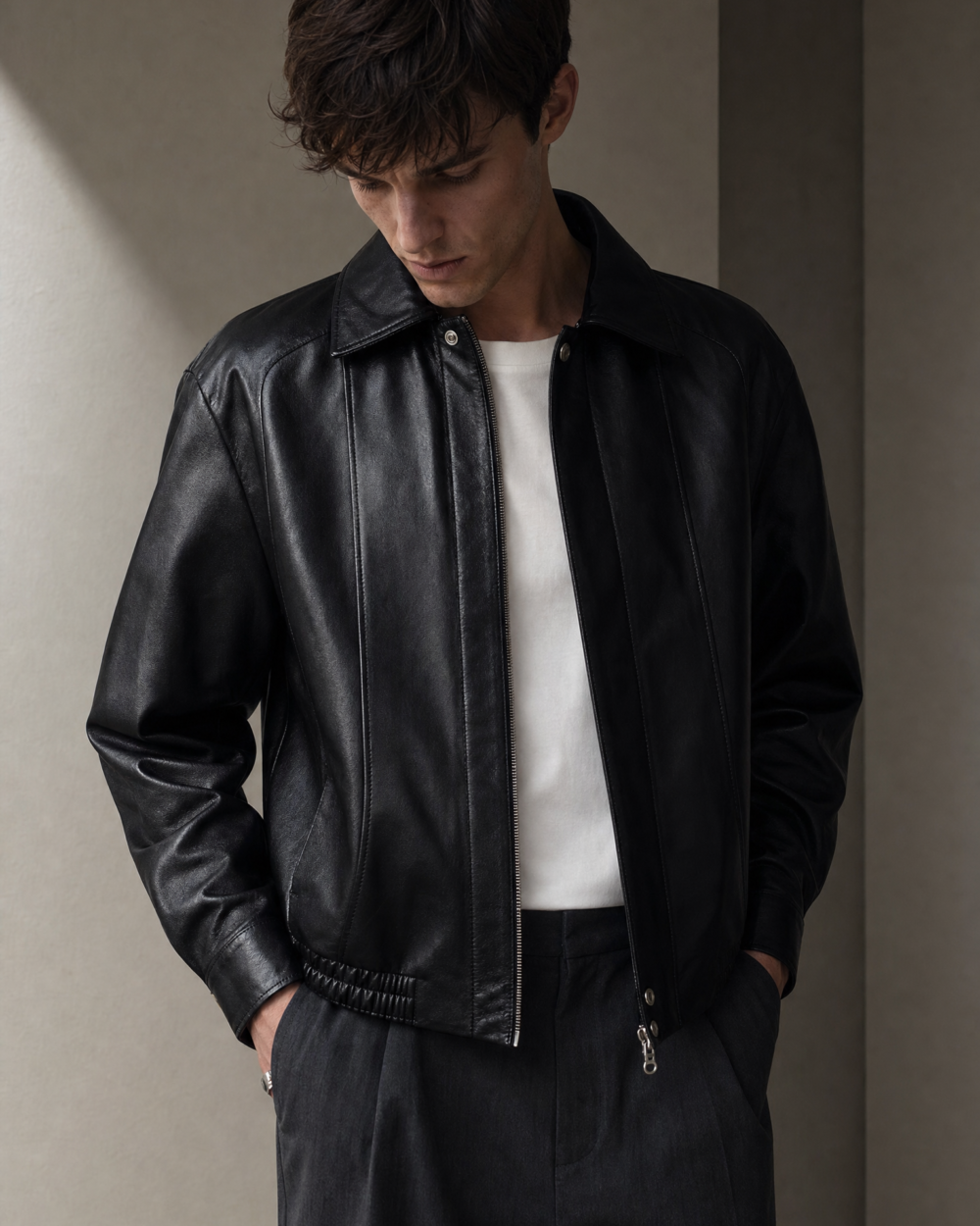 974787687000 top dark minimal jacket dark lookbook 05