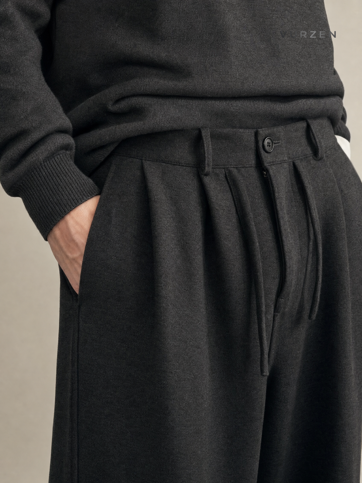 Unisex Casual Drawstring Straight-Leg Joggers detail
