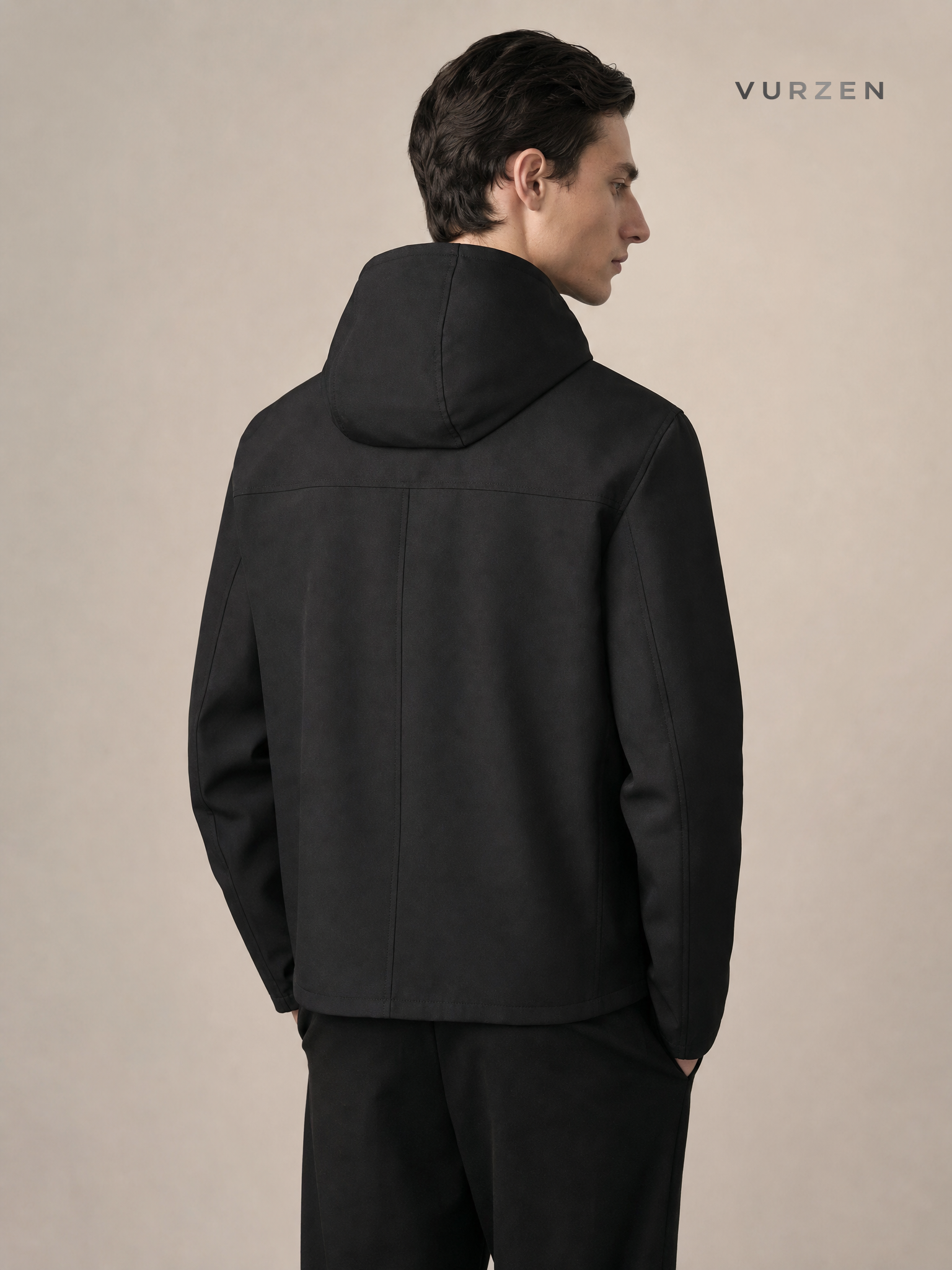 2025 Waterproof Softshell Hooded Outdoor Jacket detail