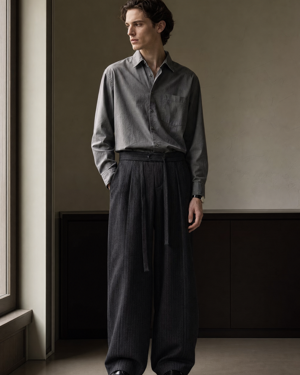 993490372231 pants clean drape lookbook 01