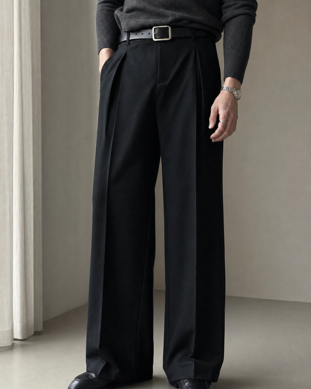 998858461132 pants clean drape lookbook 01